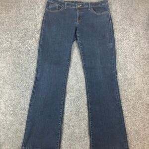 Gap Premium Bootcut Jeans Womens 12 31L Dark Wash Denim Mid Rise Blue Pants